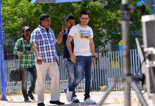  Akhil Movie Working Stills 