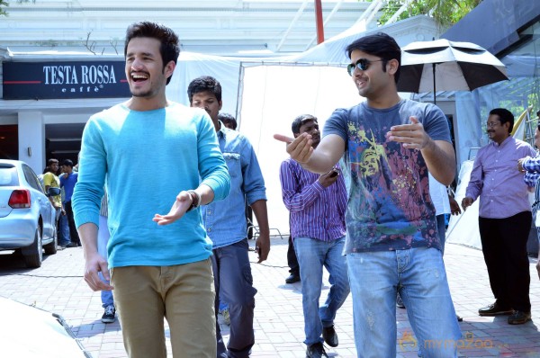  Akhil Movie Working Stills 