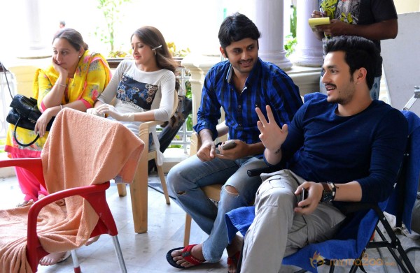  Akhil Movie Working Stills 