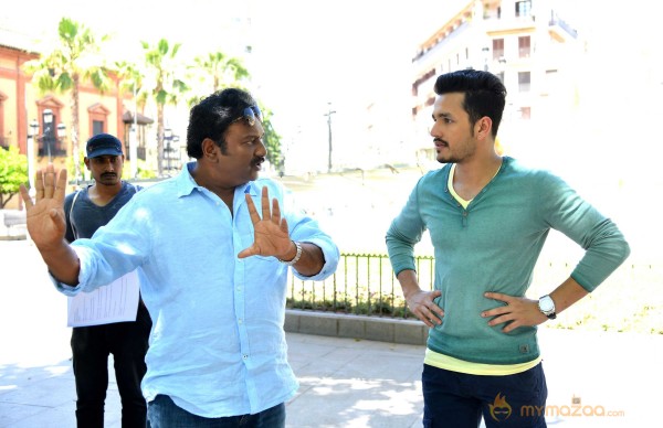  Akhil Movie Working Stills 