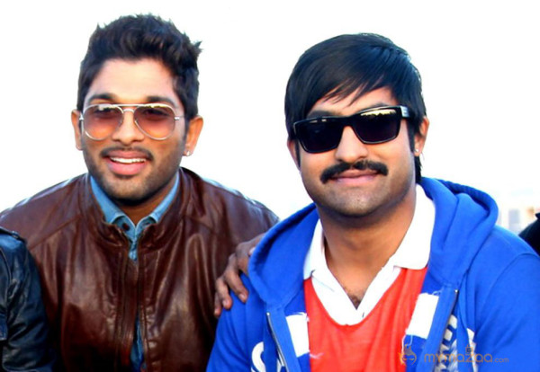 Allu Arjun & Jr.NTR At Spain Stills  — photo 6