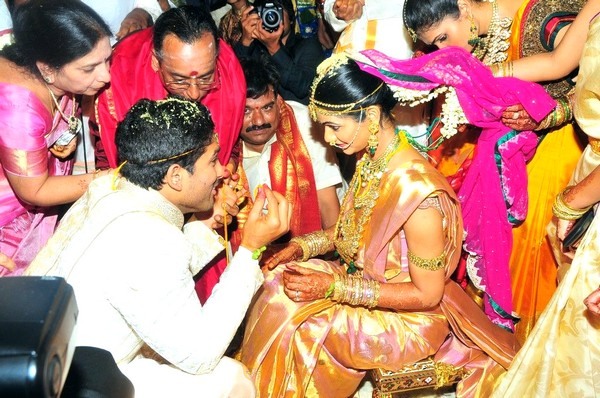 Allu Arjun, Sneha Reddy Wedding Photos