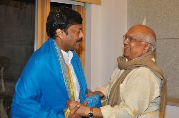 ANR felicitating Megastar chirangeevi Photos