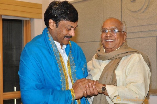 ANR felicitating Megastar chirangeevi Photos