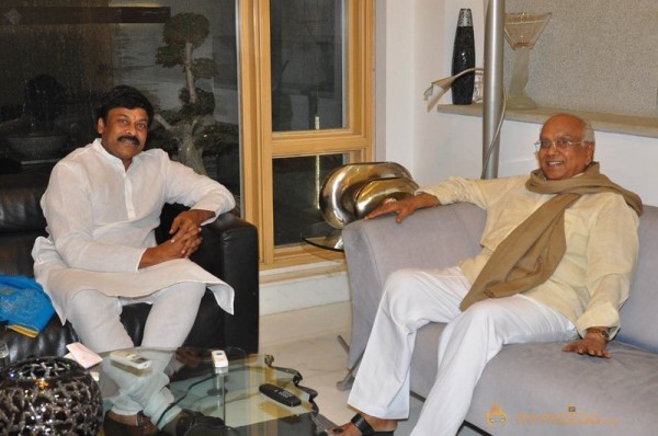 ANR felicitating Megastar chirangeevi Photos