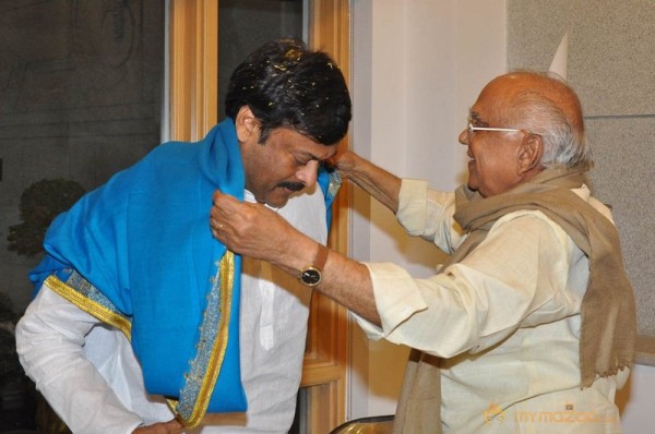 ANR felicitating Megastar chirangeevi Photos