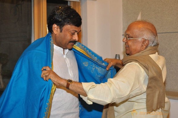 ANR felicitating Megastar chirangeevi Photos