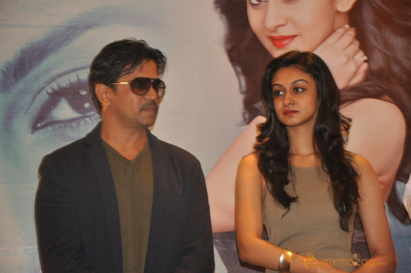 Arjun,Vishal and Aishwarya Arjun Press Meet Photos