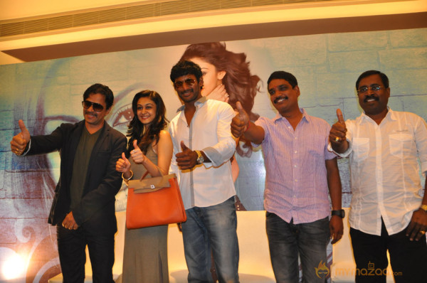 Arjun,Vishal and Aishwarya Arjun Press Meet Photos