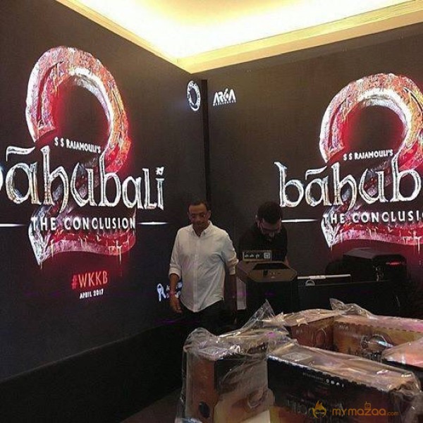 Baahubali 2 First Look Launch at Mumbai 
