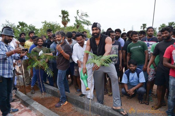 Baahubali Team participated in Haritha Haram Program | Prabhas, Rana and SS Rajamouli