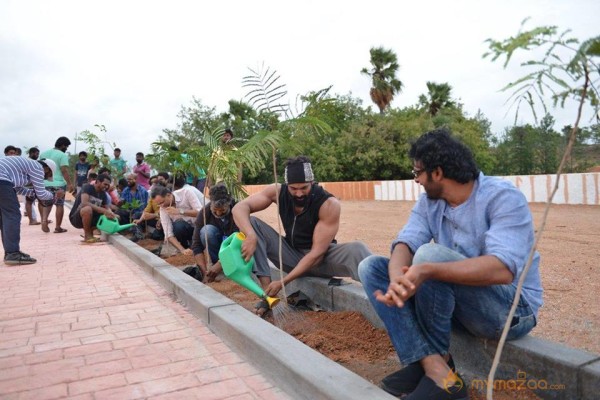 Baahubali Team participated in Haritha Haram Program | Prabhas, Rana and SS Rajamouli