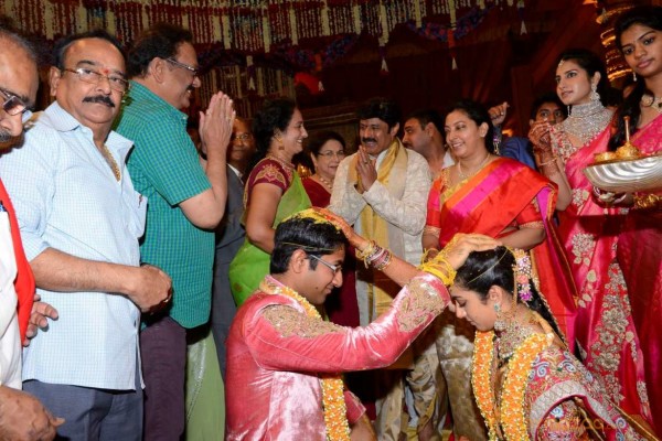 BalaKrishna Daughter Tejeswini Marriage Photos