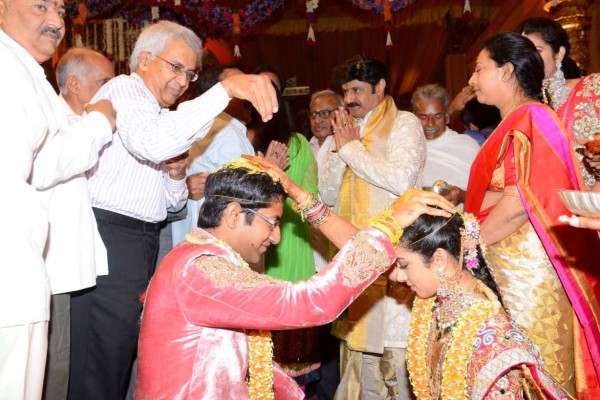 BalaKrishna Daughter Tejeswini Marriage Photos