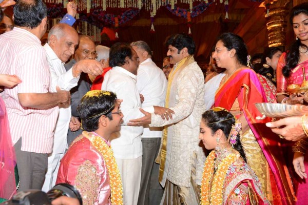 BalaKrishna Daughter Tejeswini Marriage Photos