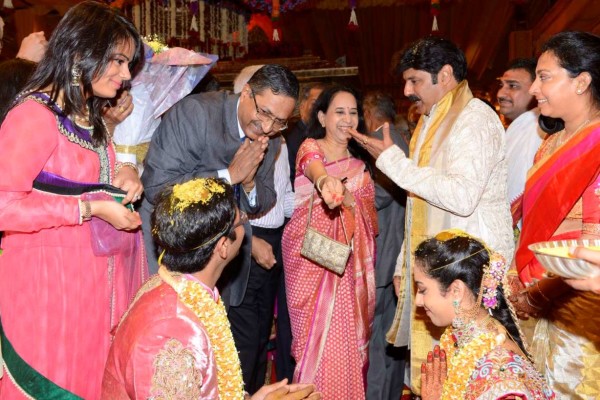 BalaKrishna Daughter Tejeswini Marriage Photos