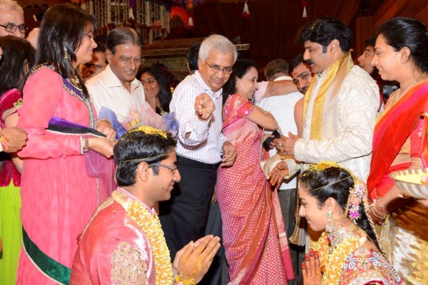 BalaKrishna Daughter Tejeswini Marriage Photos