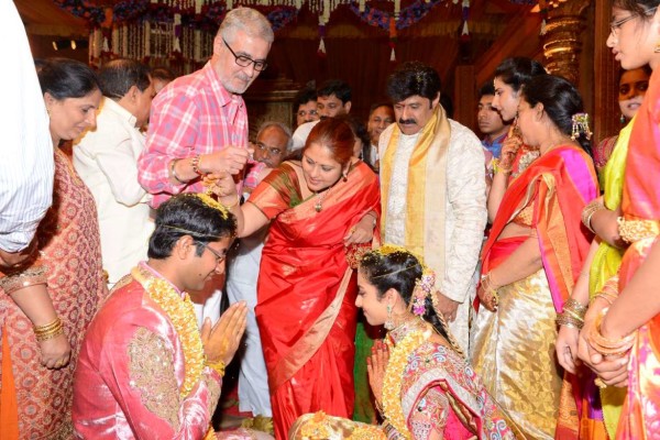 BalaKrishna Daughter Tejeswini Marriage Photos