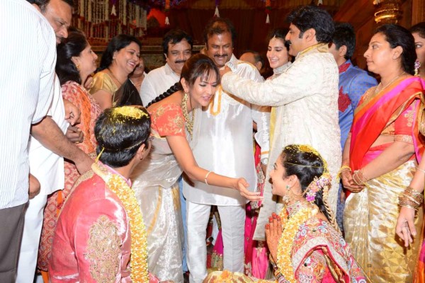 BalaKrishna Daughter Tejeswini Marriage Photos