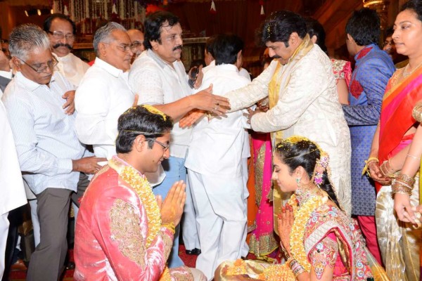 BalaKrishna Daughter Tejeswini Marriage Photos