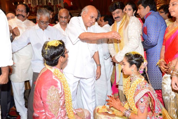 BalaKrishna Daughter Tejeswini Marriage Photos