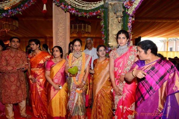 BalaKrishna Daughter Tejeswini Marriage Photos