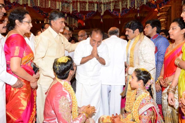 BalaKrishna Daughter Tejeswini Marriage Photos