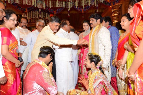 BalaKrishna Daughter Tejeswini Marriage Photos