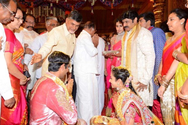 BalaKrishna Daughter Tejeswini Marriage Photos