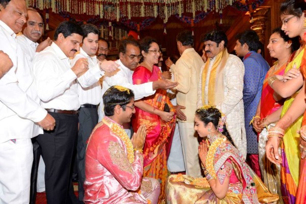 BalaKrishna Daughter Tejeswini Marriage Photos