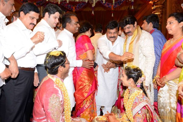 BalaKrishna Daughter Tejeswini Marriage Photos