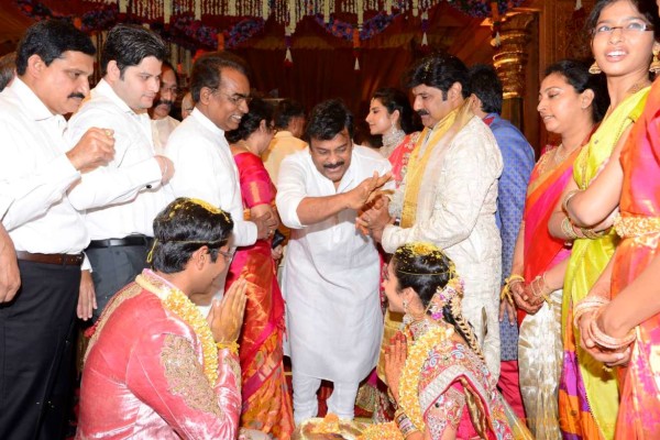 BalaKrishna Daughter Tejeswini Marriage Photos