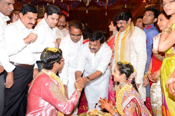 BalaKrishna Daughter Tejeswini Marriage Photos