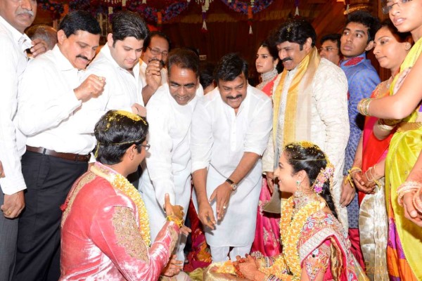 BalaKrishna Daughter Tejeswini Marriage Photos