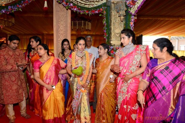 BalaKrishna Daughter Tejeswini Marriage Photos