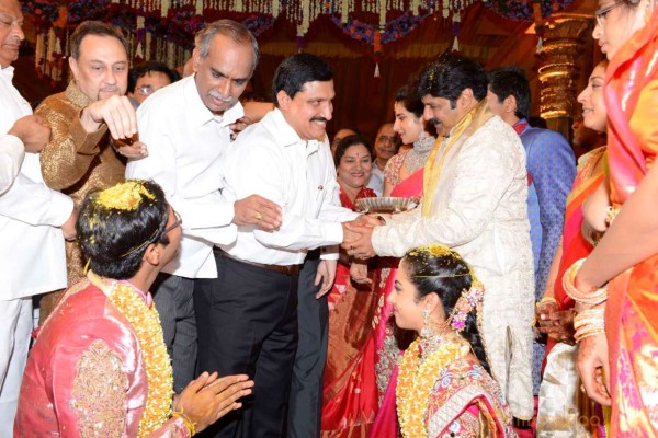 BalaKrishna Daughter Tejeswini Marriage Photos