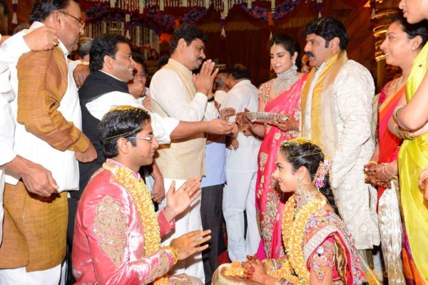 BalaKrishna Daughter Tejeswini Marriage Photos