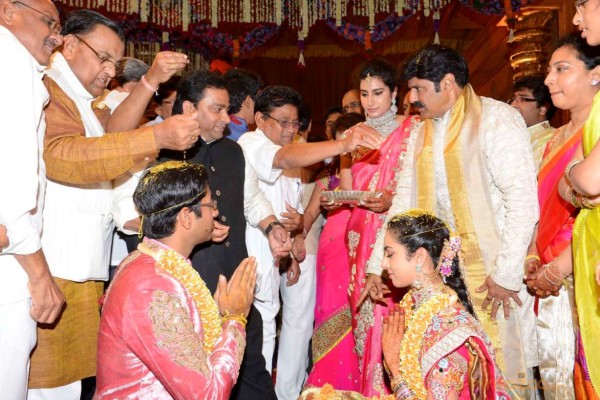 BalaKrishna Daughter Tejeswini Marriage Photos