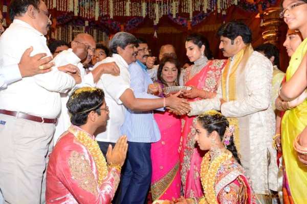 BalaKrishna Daughter Tejeswini Marriage Photos