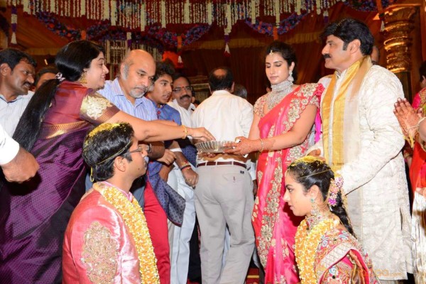 BalaKrishna Daughter Tejeswini Marriage Photos