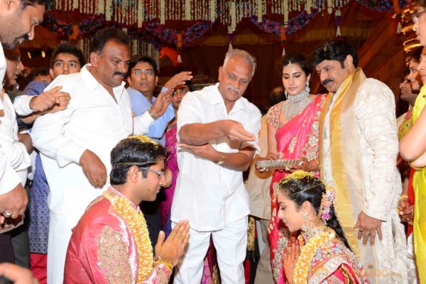 BalaKrishna Daughter Tejeswini Marriage Photos