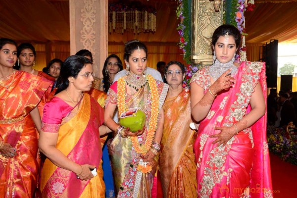 BalaKrishna Daughter Tejeswini Marriage Photos