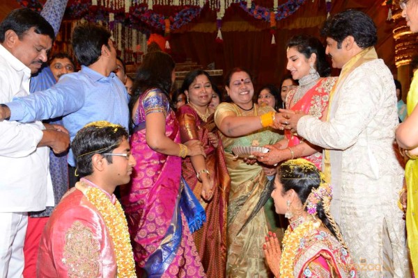 BalaKrishna Daughter Tejeswini Marriage Photos