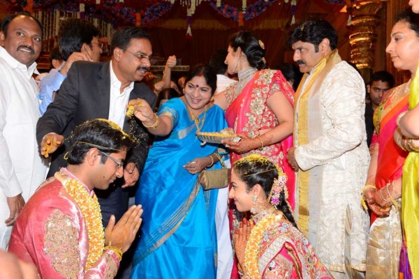 BalaKrishna Daughter Tejeswini Marriage Photos