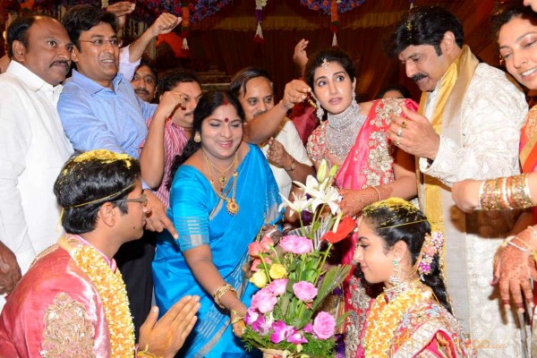 BalaKrishna Daughter Tejeswini Marriage Photos