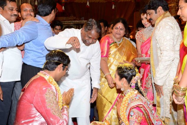 BalaKrishna Daughter Tejeswini Marriage Photos