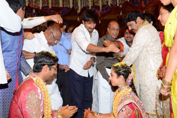 BalaKrishna Daughter Tejeswini Marriage Photos