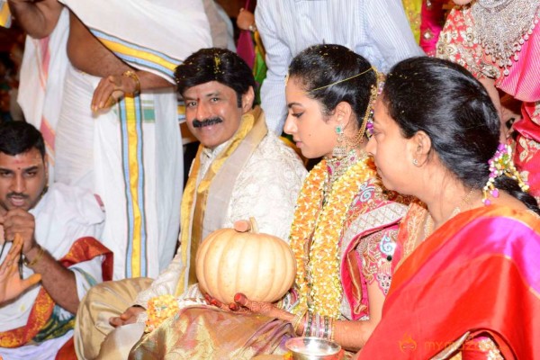 BalaKrishna Daughter Tejeswini Marriage Photos