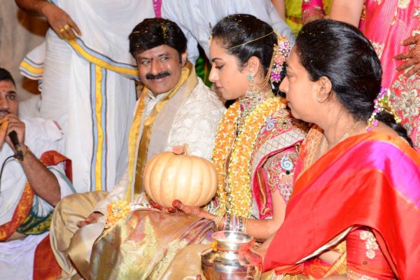 BalaKrishna Daughter Tejeswini Marriage Photos