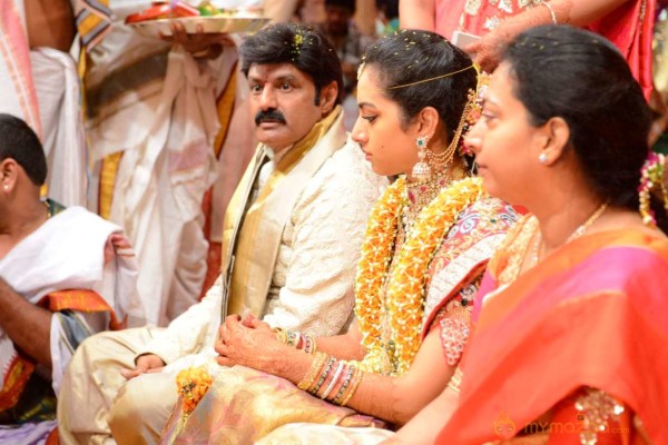 BalaKrishna Daughter Tejeswini Marriage Photos